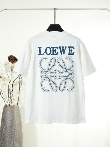Loewe Luxury Brand Men Womens Short Sleeve T-Shirt Whatsapp 【+1-3239614486】