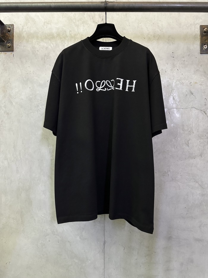 Loewe Luxury Brand Men Womens Short Sleeve T-Shirt Whatsapp 【+1-3239614486】