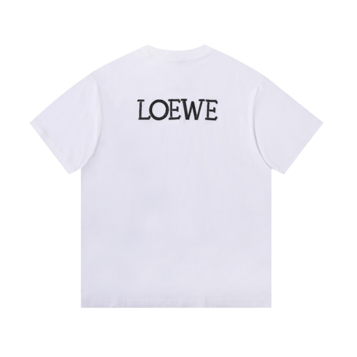 Loewe Luxury Brand Men Womens Short Sleeve T-Shirt Whatsapp 【+1-3239614486】