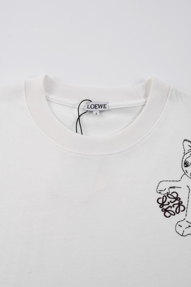 Loewe x Louis Wain Luxury Brand Men Womens Short Sleeve T-Shirt Loose fit T-shirt H526Y22XCZ Whatsapp 【+1-3239614486】