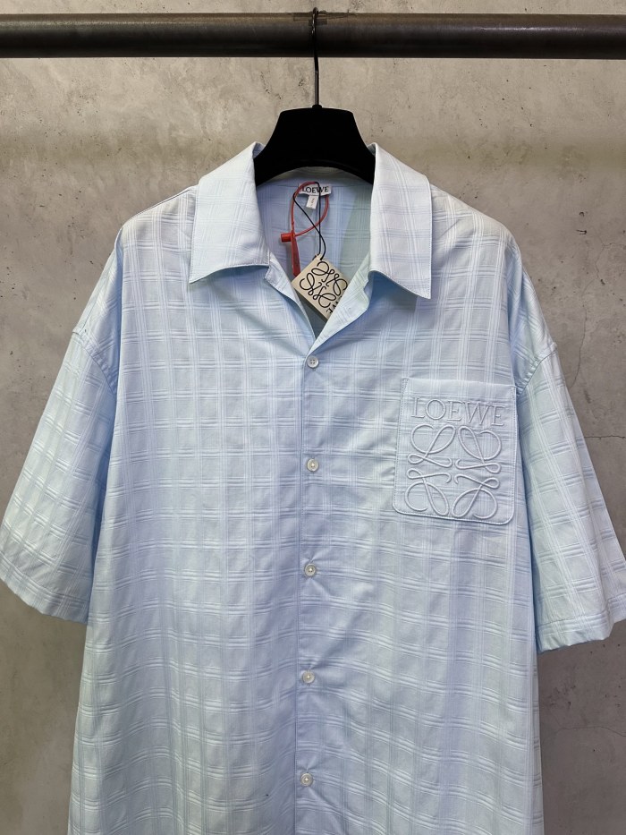 Loewe Luxury Brand Men Womens Short Sleeve Shirt Whatsapp 【+1-3239614486】