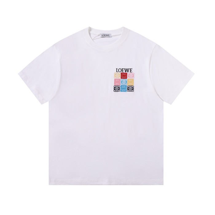 Loewe Luxury Brand Men Womens Short Sleeve T-Shirt Whatsapp 【+1-3239614486】