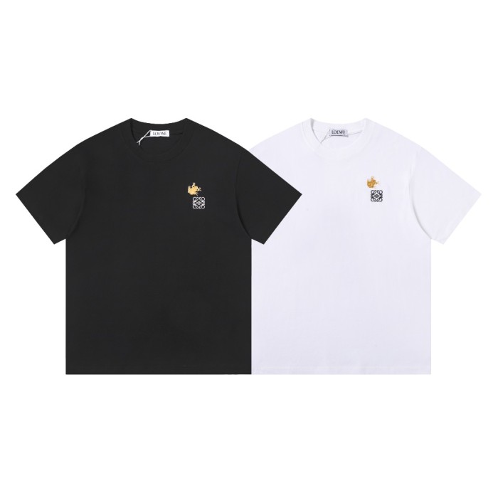 Loewe Luxury Brand Men Womens Short Sleeve T-Shirt Whatsapp 【+1-3239614486】
