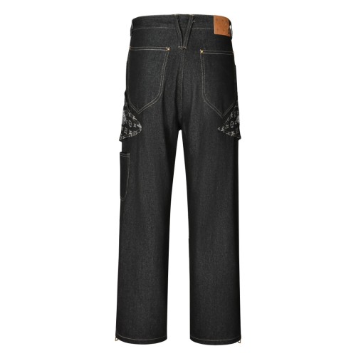 Louis Vuitton Luxury Brand Men Women Pant Jeans Damier Denim Pants  Whatsapp 【+1-3239614486】