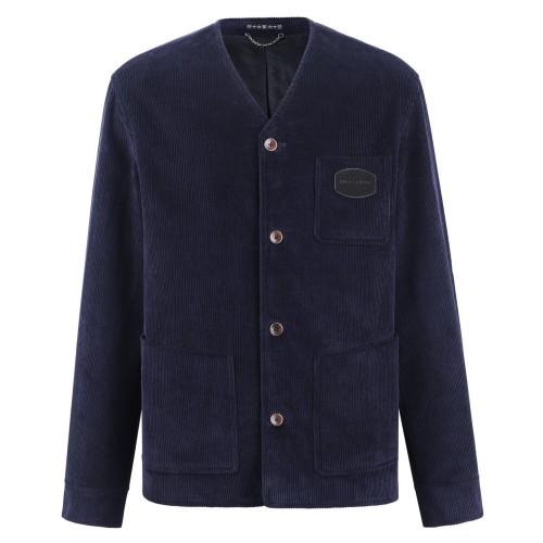 Louis Vuitton Men Jackets Coat Luxury Brand Mens Corduroy Collarless Jacket 1AJBO0 Top Quality Whatsapp【+1-3239614486】