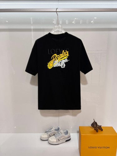 Loewe Luxury Brand Men Womens Short Sleeve T-Shirt Whatsapp 【+1-3239614486】