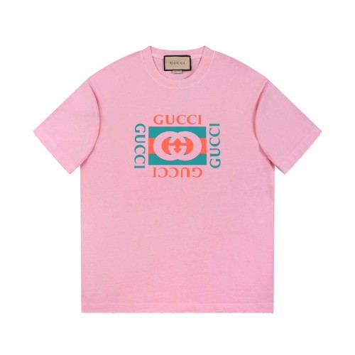 Gucci Luxury Brand Women Mens Short Sleeve T-Shirt Printed cotton jersey T-shirt Top Quality Luxury Brand Whatsapp 【+1-3239614486】
