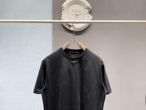 Prada Luxury Brand Men Womens Short Sleeve T-Shirt Mens T shirts UJN861_240_F0002_S_232 Whatsapp 【+1-3239614486】