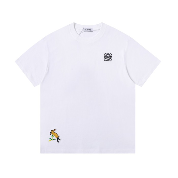 Loewe Luxury Brand Men Womens Short Sleeve T-Shirt Whatsapp 【+1-3239614486】