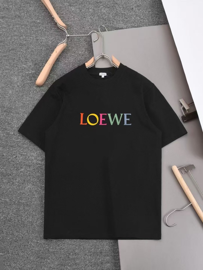 Loewe Luxury Brand Men Womens Short Sleeve T-Shirt Whatsapp 【+1-3239614486】