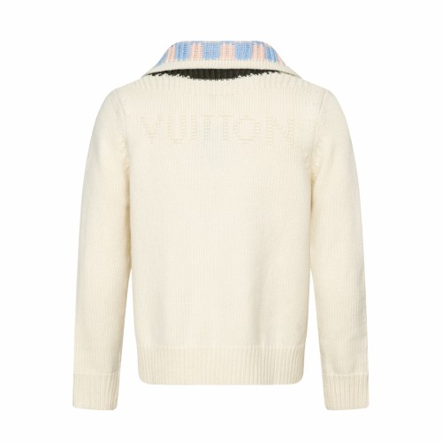 Louis Vuitton Mens Womens Sweaters Coat Knitwear Men Zip Cardigan Top Quality Luxury Brand  Whatsapp【+1-3239614486】