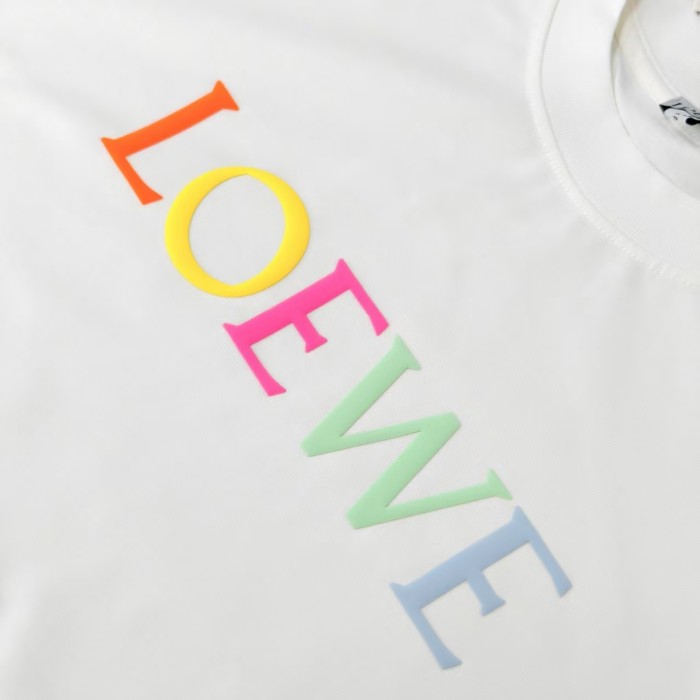 Loewe Luxury Brand Men Womens Short Sleeve T-Shirt Whatsapp 【+1-3239614486】