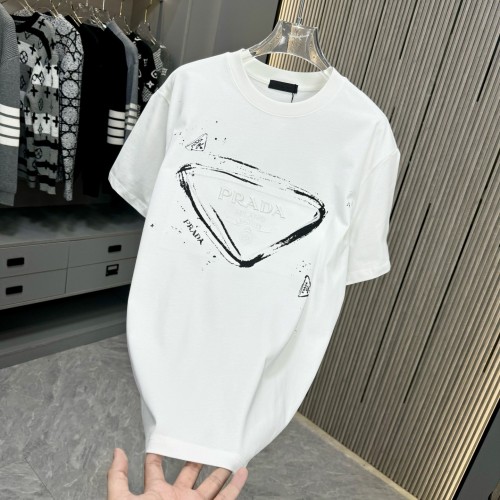 Prada Luxury Brand Men Womens Short Sleeve T-Shirt Mens T shirts Whatsapp 【+1-3239614486】