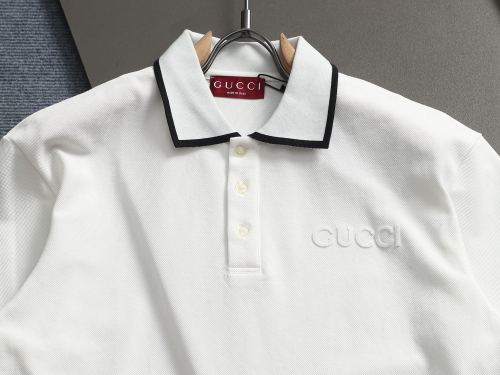Gucci Luxury Brand Women Mens Short Sleeve T-Shirt Polo Shirt Top Quality Luxury Brand Whatsapp 【+1-3239614486】
