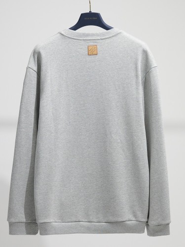 Louis Vuitton Womens Mens Sweatshirt Luxury Brand Mens Embroidered Sweatshirt Whatsapp【+1-3239614486】