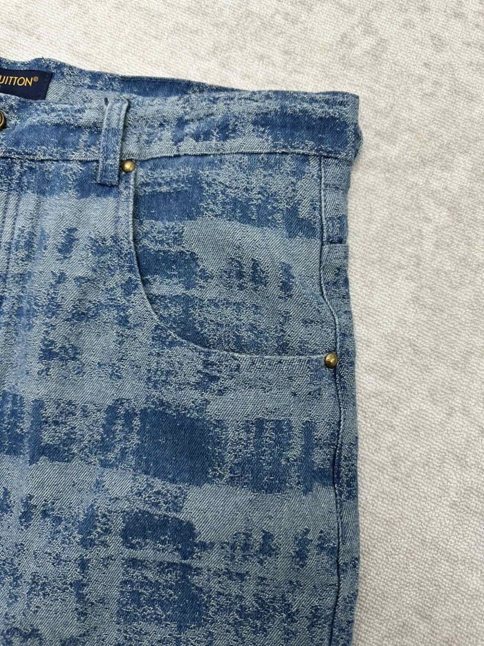 Louis Vuitton Luxury Brand Women Mens Pant Jeans Denim Pants Whatsapp 【+1-3239614486】
