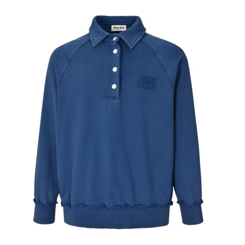 Miumiu Womens Mens Sweatshirt Luxury Brand Mens Polo Sweatshirt Whatsapp【+1-3239614486】