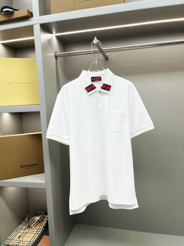 Gucci Luxury Brand Women Mens Short Sleeve T-Shirt Polo Shirt Top Quality Luxury Brand Whatsapp 【+1-3239614486】