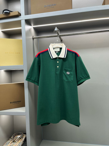 Gucci Luxury Brand Women Mens Short Sleeve T-Shirt Polo Shirt Top Quality Luxury Brand Whatsapp 【+1-3239614486】