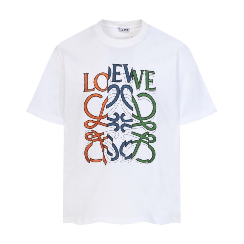 Loewe Luxury Brand Men Womens Short Sleeve T-Shirt Whatsapp 【+1-3239614486】