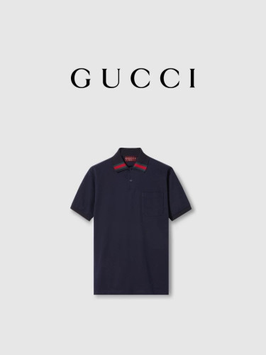 Gucci Luxury Brand Women Mens Short Sleeve T-Shirt Polo Shirt Top Quality Luxury Brand Whatsapp 【+1-3239614486】