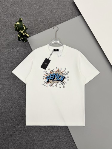 Fendi Luxury Brand Women Mens Short Sleeve T-Shirt Whatsapp 【+1-3239614486】