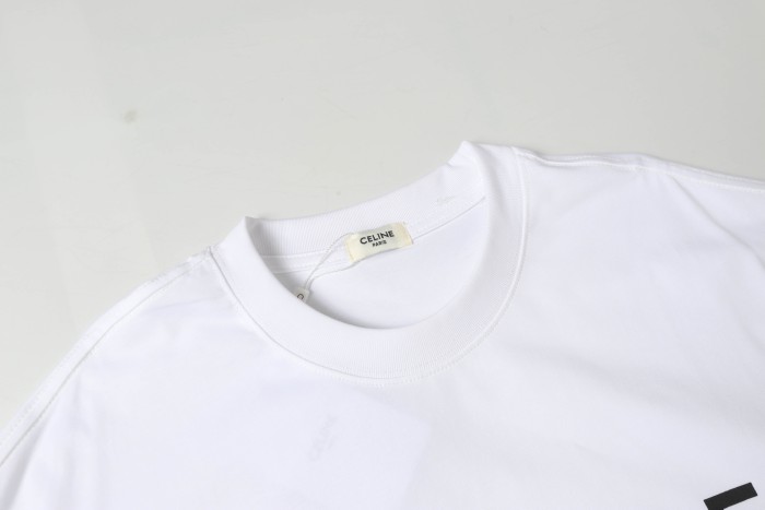 Celine Luxury Brand Women Mens Short Sleeve T-Shirt Whatsapp 【+1-3239614486】