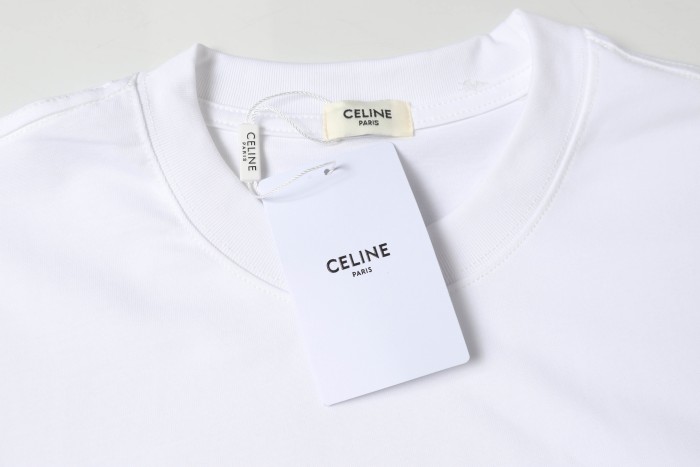 Celine Luxury Brand Women Mens Short Sleeve T-Shirt Whatsapp 【+1-3239614486】