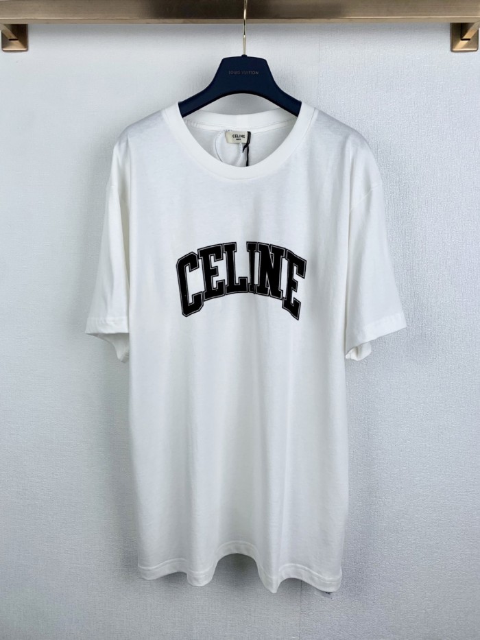 Celine Luxury Brand Women Mens Short Sleeve T-Shirt Whatsapp 【+1-3239614486】