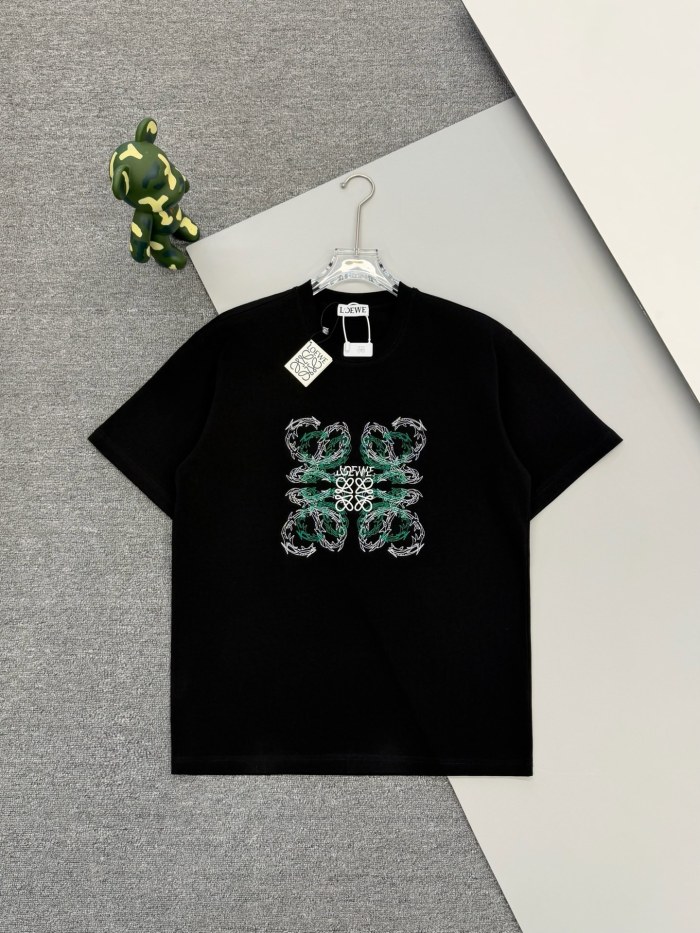 Loewe Luxury Brand Men Womens Short Sleeve T-Shirt Whatsapp 【+1-3239614486】