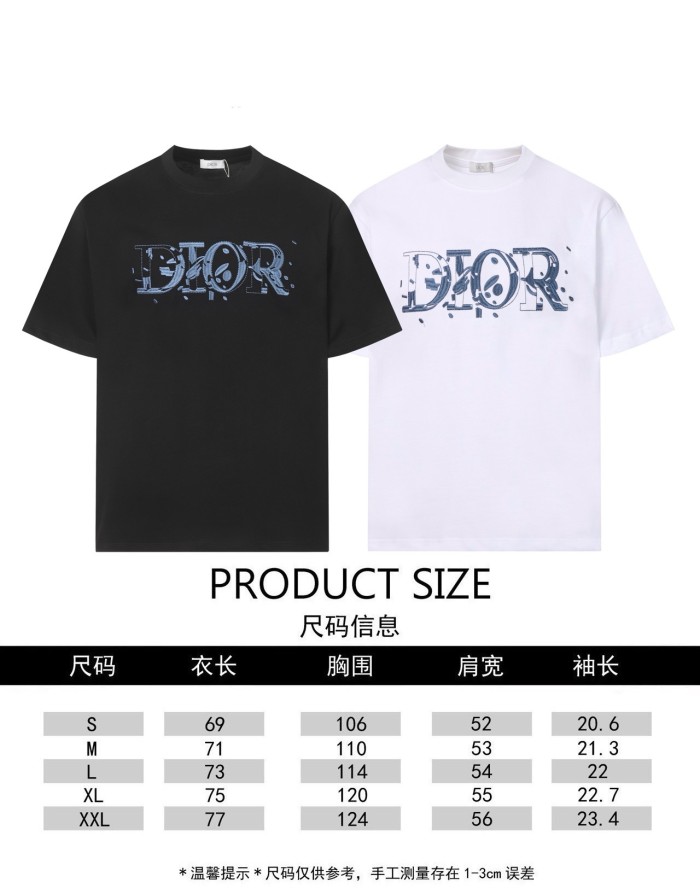 Dior Luxury Brand Women Mens Short Sleeve T-Shirt  Whatsapp 【+1-3239614486】