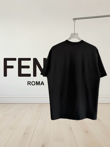 Fendi Luxury Brand Women Mens Short Sleeve T-Shirt Whatsapp 【+1-3239614486】