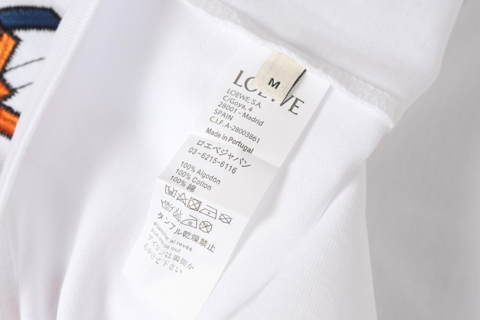 Loewe Luxury Brand Men Womens Short Sleeve T-Shirt Whatsapp 【+1-3239614486】