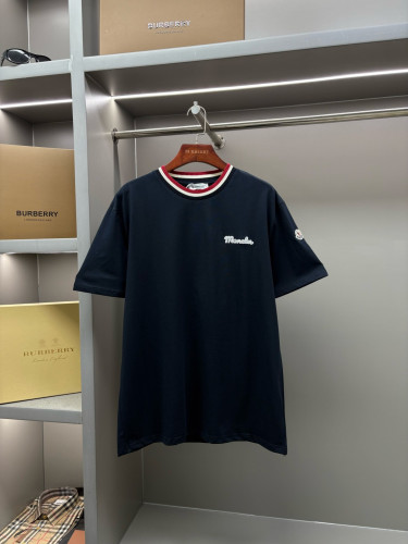 Moncler Luxury Brand Men Womens Short Sleeve T-Shirt Embroidered Logo Cotton T-Shirt K20918C0002289AJS742 Whatsapp 【+1-3239614486】