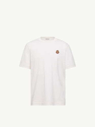 Moncler Luxury Brand Men Womens Short Sleeve T-Shirt Logo Patch Cotton T-Shirt K20918C000378390T034 Whatsapp 【+1-3239614486】