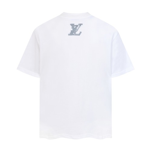 Louis Vuitton  Luxury Brand Men Womens Short Sleeve T-Shirt Whatsapp 【+1-3239614486】