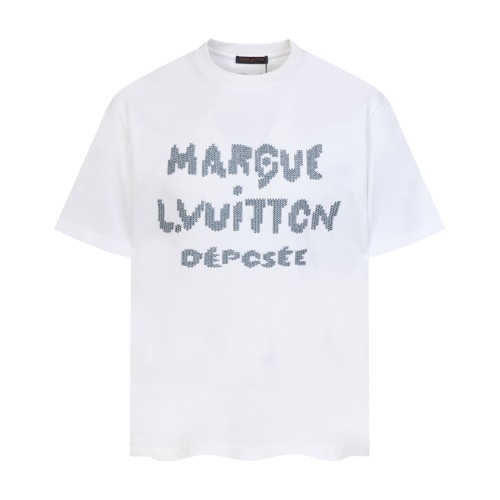 Louis Vuitton  Luxury Brand Men Womens Short Sleeve T-Shirt Whatsapp 【+1-3239614486】