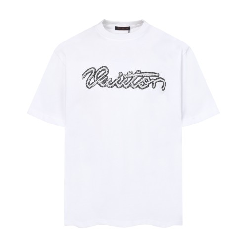 Louis Vuitton  Luxury Brand Men Womens Short Sleeve T-Shirt Whatsapp 【+1-3239614486】