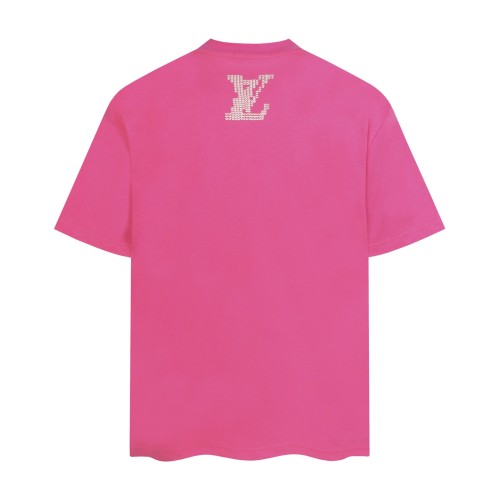 Louis Vuitton  Luxury Brand Men Womens Short Sleeve T-Shirt Whatsapp 【+1-3239614486】