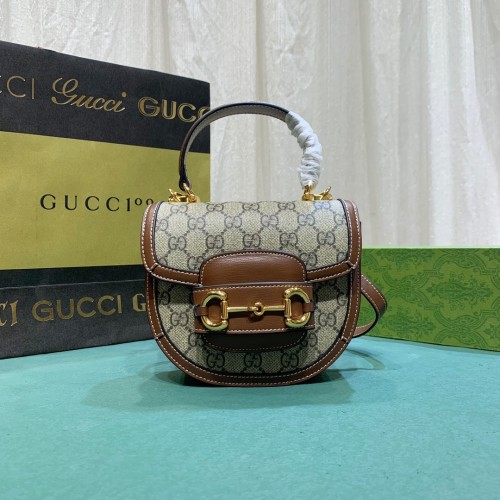 Gucci Womens Bags Shoulder Handbags Luxury Brand Gucci 1955 Horsebit Mini Top Handle Bag 781387 whatsapp 【+1-3239614486】