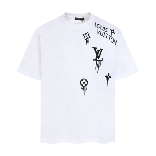 Louis Vuitton  Luxury Brand Men Womens Short Sleeve T-Shirt Whatsapp 【+1-3239614486】