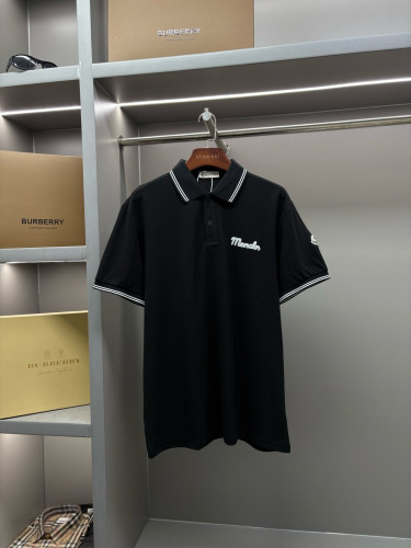 Moncler Luxury Brand Men Womens Short Sleeve T-Shirt Embroidered Logo Cotton Piquet Polo Shirt K20918A0000589B3G050 Whatsapp 【+1-3239614486】