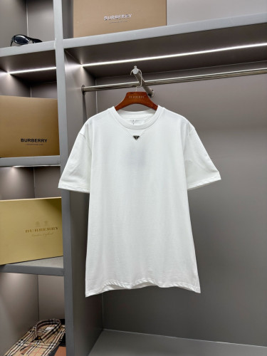 Prada Luxury Brand Men Womens Short Sleeve T-Shirt Mens Cotton T-shirt UJN861_240_F0009_S_232 Whatsapp 【+1-3239614486】