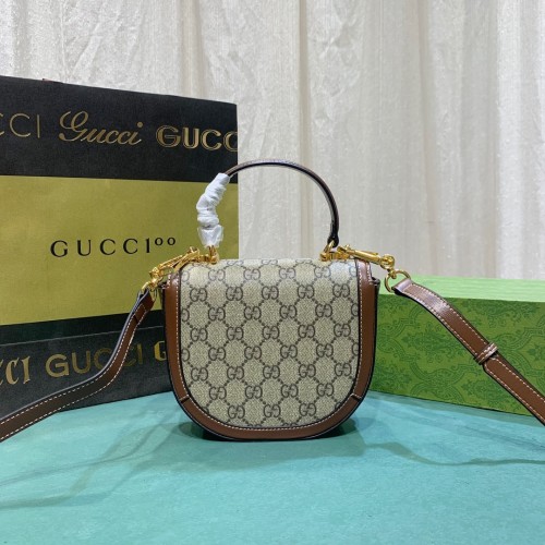 Gucci Womens Bags Shoulder Handbags Luxury Brand Gucci 1955 Horsebit Mini Top Handle Bag 781387 whatsapp 【+1-3239614486】