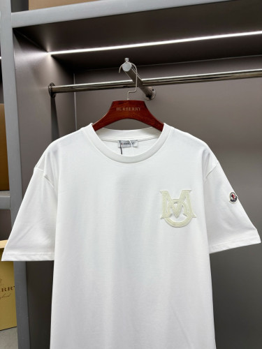 Moncler Luxury Brand Men Womens Short Sleeve T-Shirt Monogram Cotton T-Shirt K20918C000348390T032 Whatsapp 【+1-3239614486】