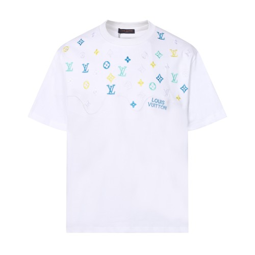 Louis Vuitton  Luxury Brand Men Womens Short Sleeve T-Shirt Whatsapp 【+1-3239614486】