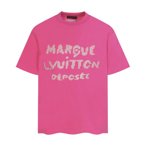 Louis Vuitton  Luxury Brand Men Womens Short Sleeve T-Shirt Whatsapp 【+1-3239614486】