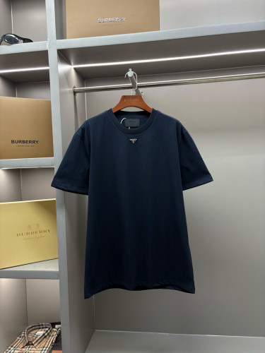 Prada Luxury Brand Men Womens Short Sleeve T-Shirt Mens Cotton T-shirt UJN861_240_F0008_S_232 Whatsapp 【+1-3239614486】