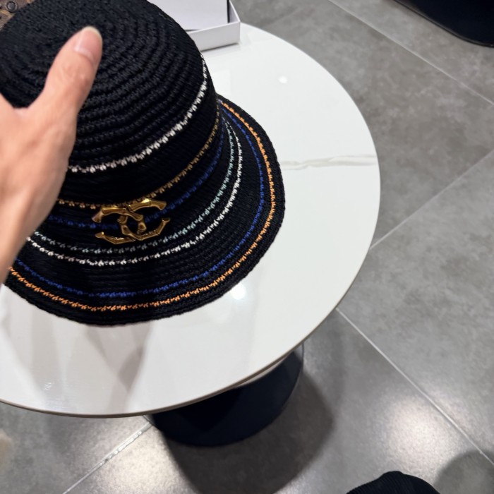 Chanel Womens Hats Luxury Brand Knit Bucket Hat with Original Box Whatsapp 【+1-3239614486】