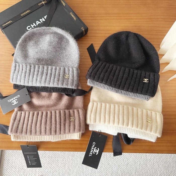 Chanel Womens Hats Luxury Brand Knit Hat with Original Box Whatsapp 【+1-3239614486】